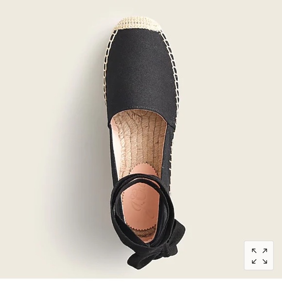 J Crew Canvas espadrille flats - Picture 2 of 4